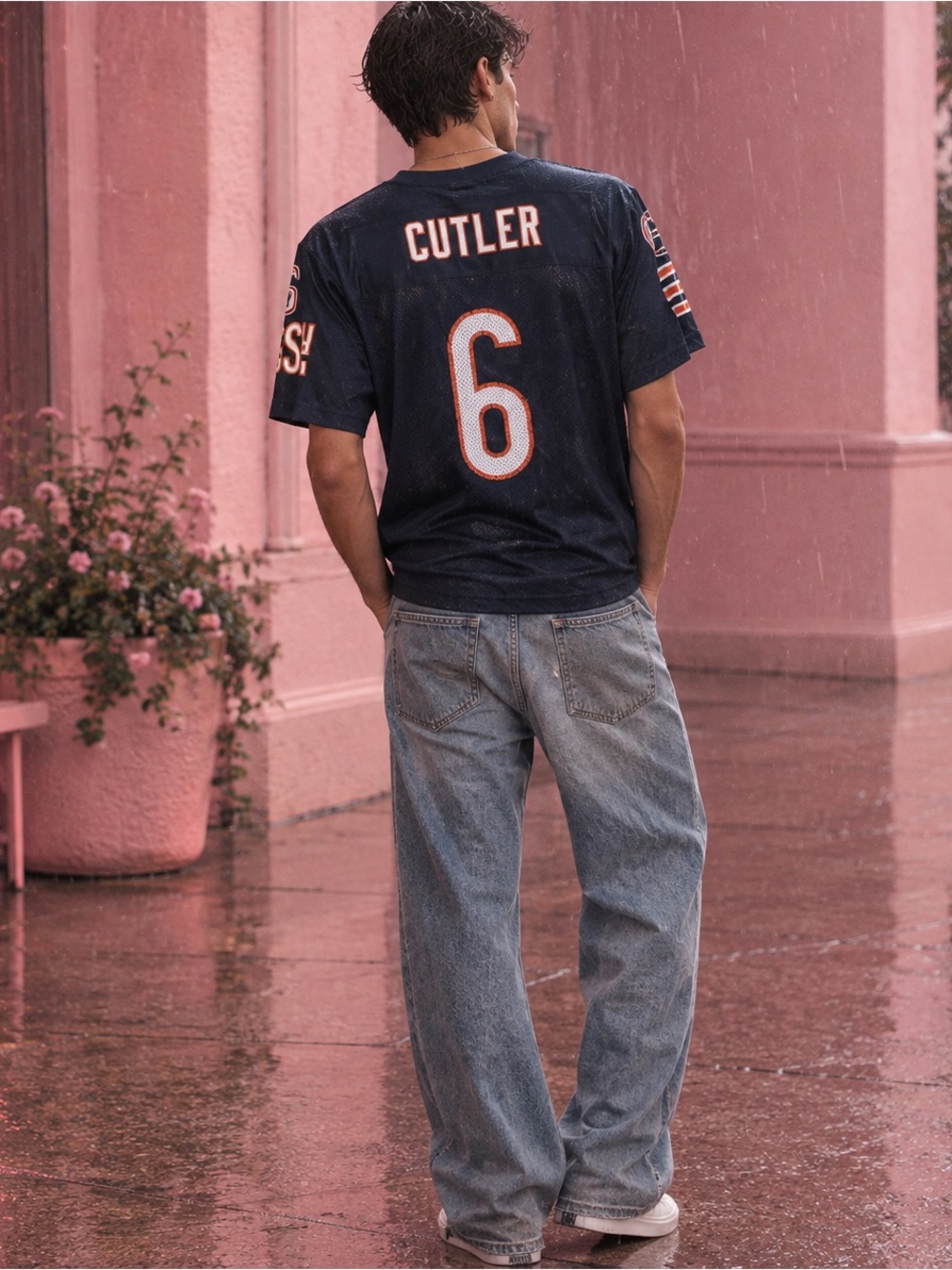 Vintage Reebok Chicago Bears Jay Cutler #6 NFL Jersey - Men's XL